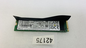 NVMe PCIe SSD256GB SK HYNIX PC601 SATA SSD 256GB M.2 PCI Expre SSD256GB MGF 2280 使用時間8766時間(42175