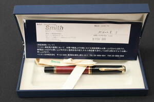 箱付き　ペリカン　万年筆　M400　14K　Pelikan　赤軸　回転吸入式