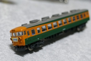 クハ153-500　153系電車　湘南色　1両　165系電車　冷房車　169系　国鉄　KATO　旧製品　0519