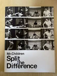Mr.Children spilt the difference パンフレット