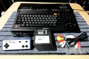 ULXV　美品　ソニー HB-F1XV MSX2+ FM音源 本体 ハドソン連射コントローラー付き　フルメンテ ベルトレス 120日間保証