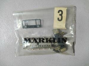 【HOゲージ】『MARKLINメルクリン 7209 Verteilerplatte 分配プレート』『線路の繋ぎ』『窓枠？』『3の数字の紙片』『黒ネジ×2,ネジ×1』