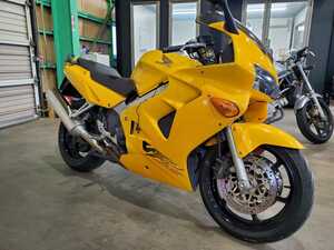 格安　VFR800　RC46　逆車　37602ｋｍ　平成11年式　セル始動　車検R7年2月　