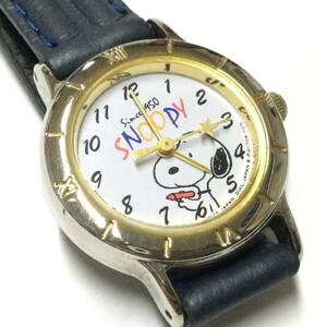 【レア！レトロ・ベルト＆電池交換済み】90年代 ピーナッツ スヌーピー 腕時計
