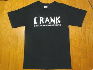 激レア　CRANK クランク　Tシャツ　Sサイズ　ブラック　メッセンジャー バッグ　ZAKKPAC　FREIGHT BAGGAGE