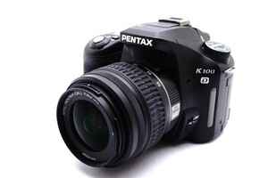 ★美品★ PENTAX ペンタックス K100D / smc PENTAX-DAL 18-55mm F3.5-5.6 AL Body Lens レンズキット キレイ 完動 セット ◆979