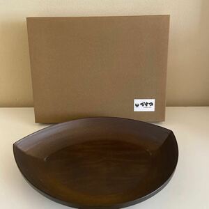 a1242) BUNACO ブナコ 天然木 木皿 盛皿 インテリア 飾り皿