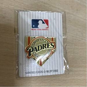 サンディエゴ PADRES 野球 ピンズ 2002 カネボウフーズ MLBP 未使用 メジャーリーグ ベースボールクラブ