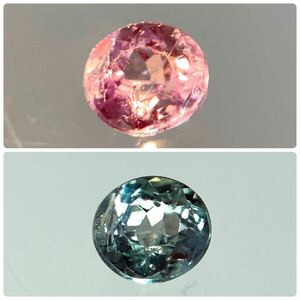 希少！変色効果！●天然アレキサンドライト0.153ct●a 約3.3×3.0mmソーティング付 ルース 裸石 宝石 ジュエリーjewerly alexandrite S