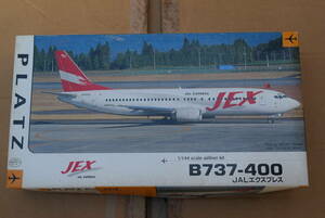 ■珍品1/144　プラッツ ボーイングB737-400 JALエクスプレス JEX 旧塗装【検】日本航空JAPAN AIRLINE クラシック