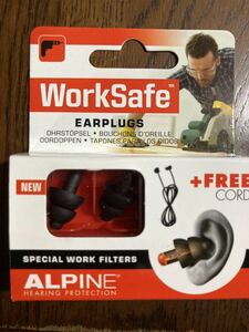 ALPINE アルパイン　WORKSAFE 耳栓　防音　安全