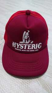 ヒステリックグラマー HYSTERIC GLAMOUR メッシュキャップ キャップ　帽子　送料無料