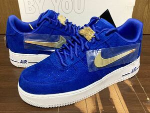 19年製 NIKE AIR FORCE 1 BY YOU NBA ALL STAR GAME ナイキ エアフォース オールスター AF1 GOLD SWOOSH【CD9427-992】BLUE 青×金 US9