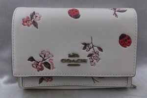 COACH コーチ てんとう虫 折り財布 財布