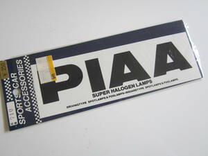 PIAA ピア パーツ スーパー SUPER HALOGEN LAMPS ステッカー/デカール 自動車 バイク オートバイ レーシング ① S62