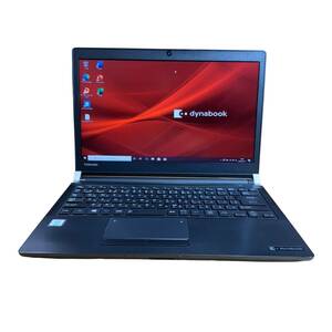 【１円～スタート！！】★Office2021 搭載★ TOSHIBA dynabook R73/BN (Core i5-7300U@2.6GHz / 8GB / 256GB / Win10Pro) (管：NP0029)