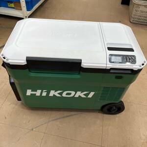 【中古品 / 動作品】★ハイコーキ(HIKOKI ※旧:日立工機) コードレス冷温庫 UL18DB(NM) 本体のみ アダプタ コード付き 充電式