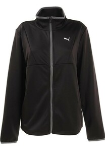 プーマ　PUMA　長袖 レディース トレーニング ジャケット 520655-01 BLK ブラック　Mサイズ　新品　未使用　送料無料　定価7590円税込