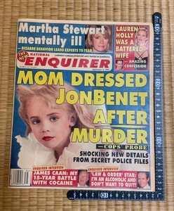【 貴重 】 ジョンベネ・ラムジー 殺害事件 掲載された National Enquirer紙 1997発行 1996年起こる 