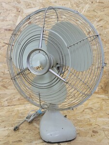 Y 当時物 MITSUBISHI A.C ELECTRIC FAN 三菱 扇風機 アンティーク 昭和レトロ 【羽38cm】