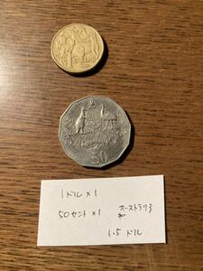 オーストラリア　1.5ドル分　コイン　硬貨