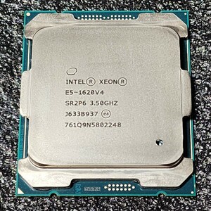 CPU Intel Xeon E5-1620 v4 3.5GHz 4コア8スレッド Broadwell-EP LGA2011-3 PCパーツ インテル 動作確認済み