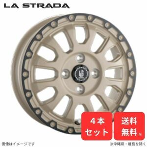 ホイール ラ・ストラーダ フィット GR1/2/3/4 ホンダ 4本セット アヴェンチュラ 16インチ 4H LA660C40SDAR