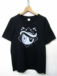 V0415：神様、僕は気づいてしまった KAMIBOKU バンドT 半袖Tシャツ/黒/メンズ レディース プリントT：35