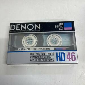 未開封 DENON HD46 ハイポジションカセットテープ