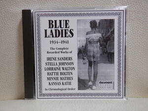 [CD] BLUE LADIES / 1934 - 1941