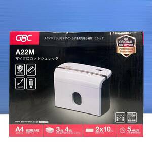 【BO-579】★GBC マイクロシュレッダ A22M 未使用品 事務用品