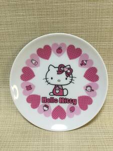 プレート ハローキティ ハート 【Sanrio/サンリオ】 2005年 キティちゃん 平皿,小皿,食器 