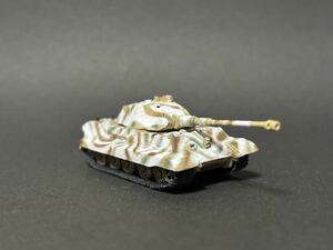 WTM2 1/144 ティーガーⅡ重戦車ポルシェ砲塔型 冬季迷彩②【同梱可能】WWⅡ ドイツ戦車 ワールドタンクミュージアム 海洋堂