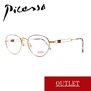 【度付きレンズ込み】アウトレット 168 Picasso ピカソ outlet sale セール 眼鏡 めがね 伊達眼鏡
