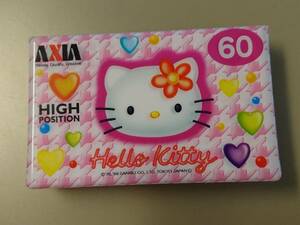 AXIA「Hello Kitty 60」ハイポジ カセットテープ 昭和レトロ