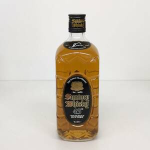 1円〜/希少！SUNTORY WHISKY 黒角 古酒 角瓶 ウイスキー サントリー 終売品