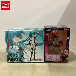 1円〜 未開封 マックスファクトリー等 1/7 巡音ルカ TONY Ver. 1/8 レーシングミク 2011ver.