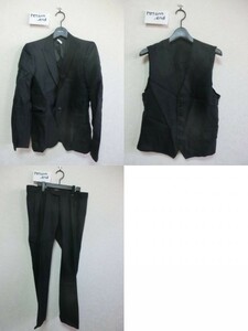 RICO 3ピース スーツ ブラック L リコ