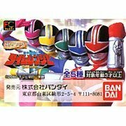 【中古】 ガシャポン HGシリーズ 未来戦隊タイムレンジャー 全5種セット