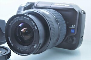 一眼レフカメラ 初心者 OLYMPUS E-300 レンズキット 整備 センサークリーニング【中古】