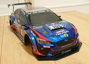 タミヤ 1/10 スバル SUBARU WRX STI NBR チャレンジ 塗装済ボディ 未走行