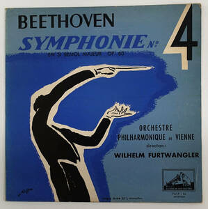 最初期! 極美! 仏VSM FALP 116 ベートーヴェン交響曲第4番 フルトヴェングラー