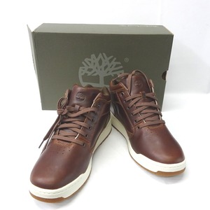 Ft1154011 ティンバーランド スニーカー BRIDGTON CHUKKA ブリッジトン A2QYC ブラウン メンズ 27.0cm Timberland 中古