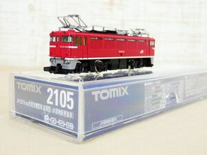TOMIX トミックス 2105 JR ED75 1000形 電気機関車 (前期型・JR貨物新更新車) Nゲージ 鉄道模型 ※動作未確認 ＠60(4-6)