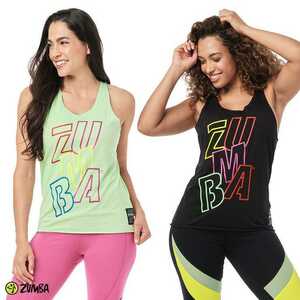 正規品・完売●ZUMBA●ミントグリーンタンクトップ　S　３回着用　美品