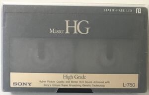 SONY Master HG ベータビデオテープ