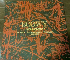 【売切】BOOWY GIGS 『JUST A HERO TOUR 1986』 初回限定カセット盤