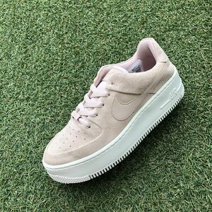 新同24.5 NIKE AIR FORCE 1 SAGE LOW ナイキ エアフォース ワン ロー H861