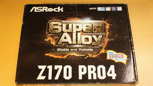 【LGA1151・倍率可変対応Z170】ASRock Z170 Pro4