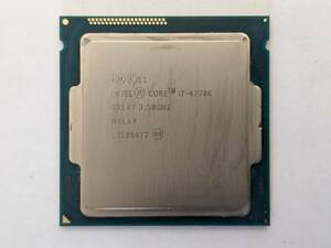 簡易チェック済み Intel Core i7-4770K 3.5GHz LGA1150 ②